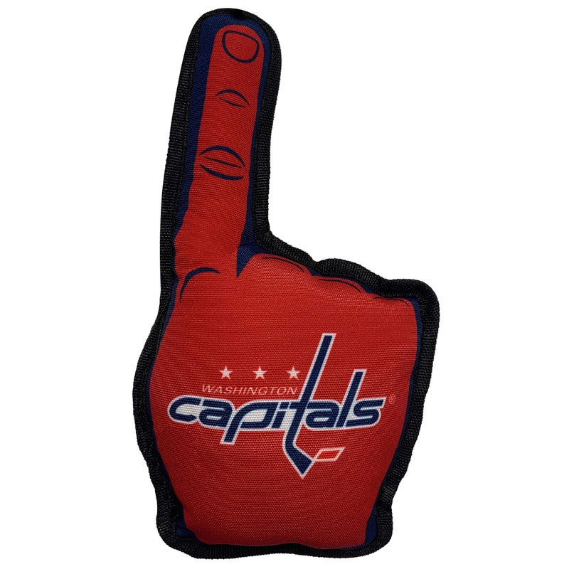 Pets First NHL Washington Capitals #1 Fan Toy for Dogs & Cats. Best Tough PET Toy with Inner Squeaker. Number One Premium Dog Toy for Strongest Chewers & Sports Fans, One Size - Image 3
